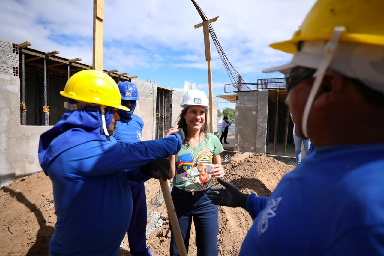 Raquel Lyra vistoria obras no Sertão de Itaparica e reforça investimentos em segurança, educação e infraestrutura